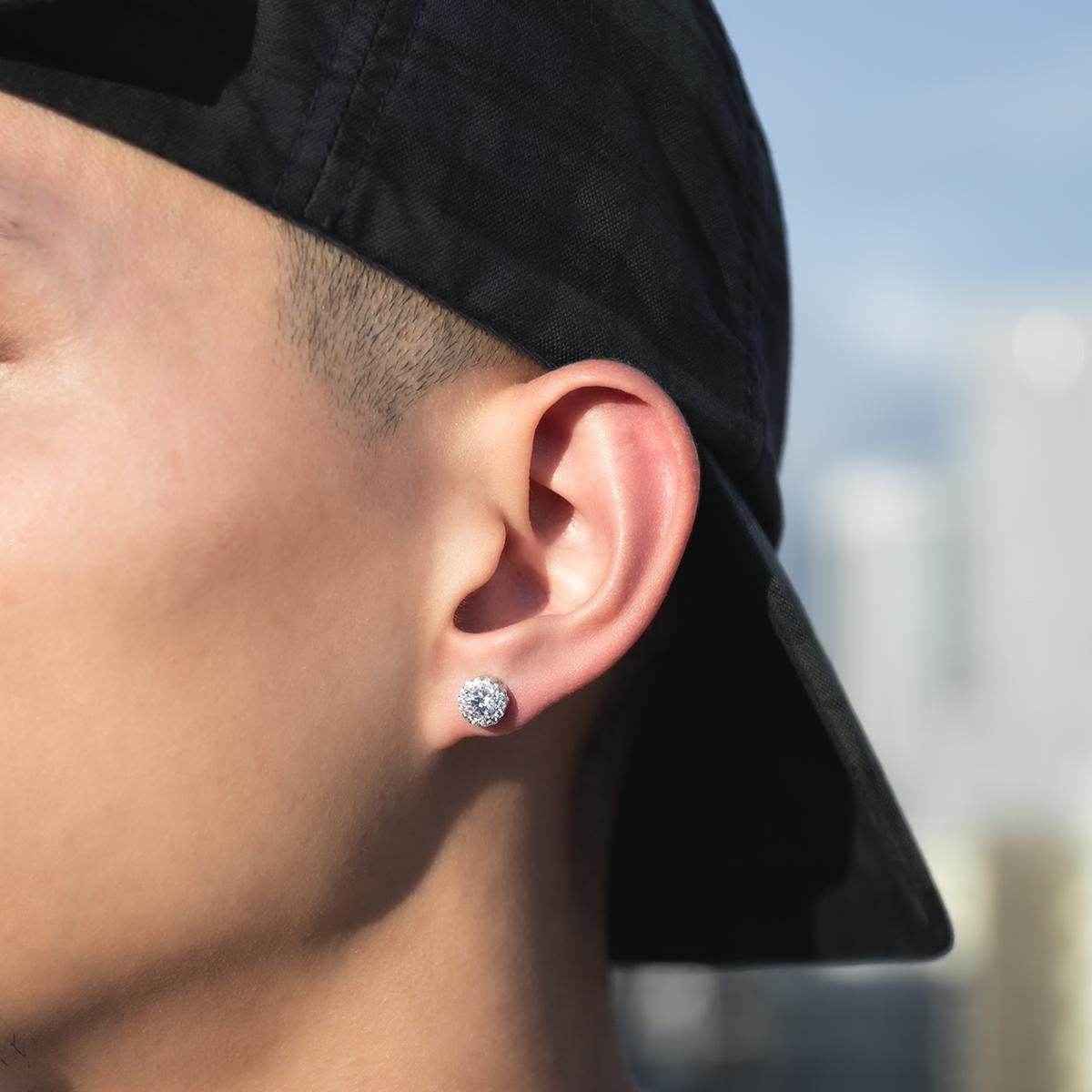 シルバー ピアス 8mm - AVALANCHE OFFICIAL STORE