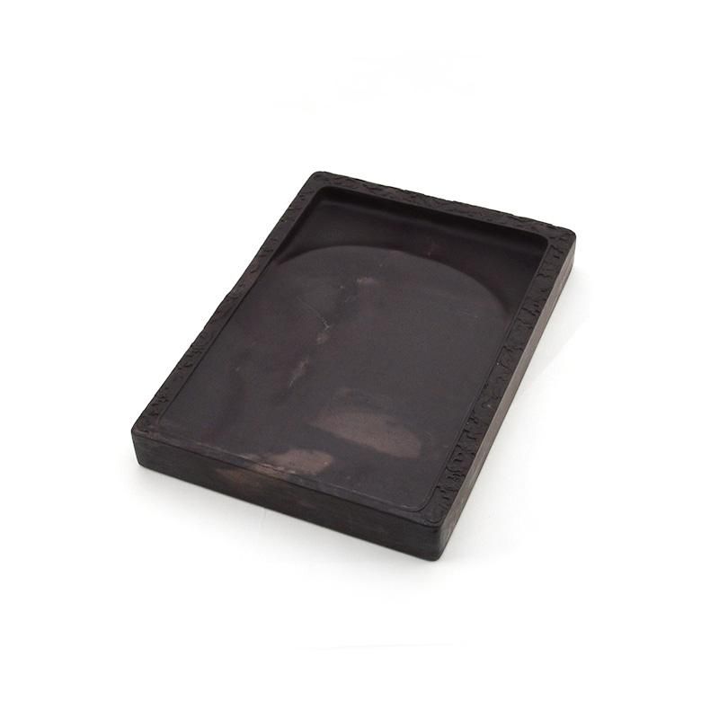 古端渓硯 清時代 抄手硯 吉祥双福紋 極上品 時代物 初出し物(A-58