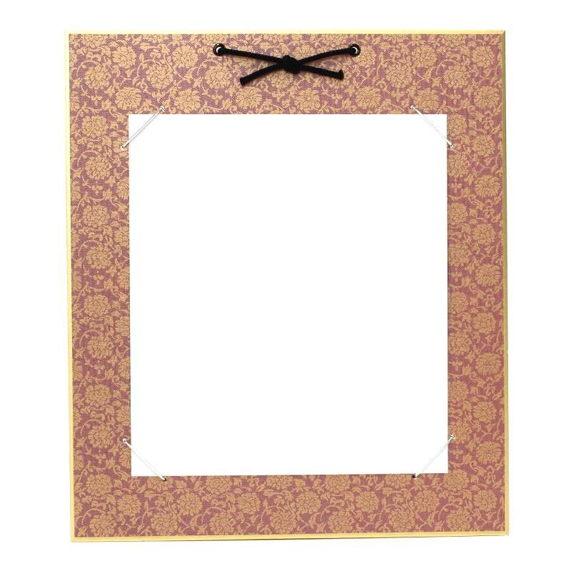 書画用御色紙掛 どんす 金茶 - 書道用品、墨、墨液、紙、筆を卸価格で