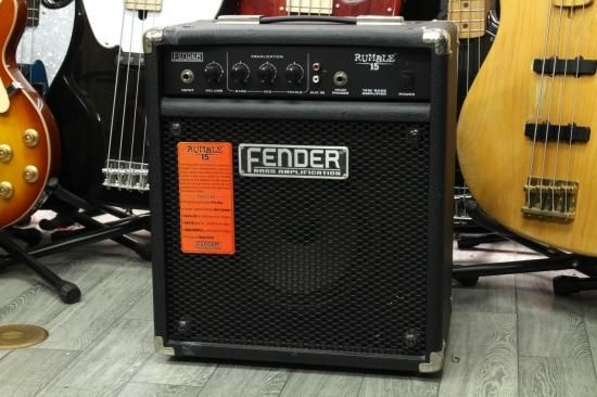 fender ベースアンプ Rumble15 ベース用アンプ アンプ 機材 Amazon