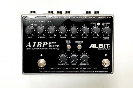 new】ALBIT A1BP pro MARK II ベース用プリアンプ/DI【送料無料