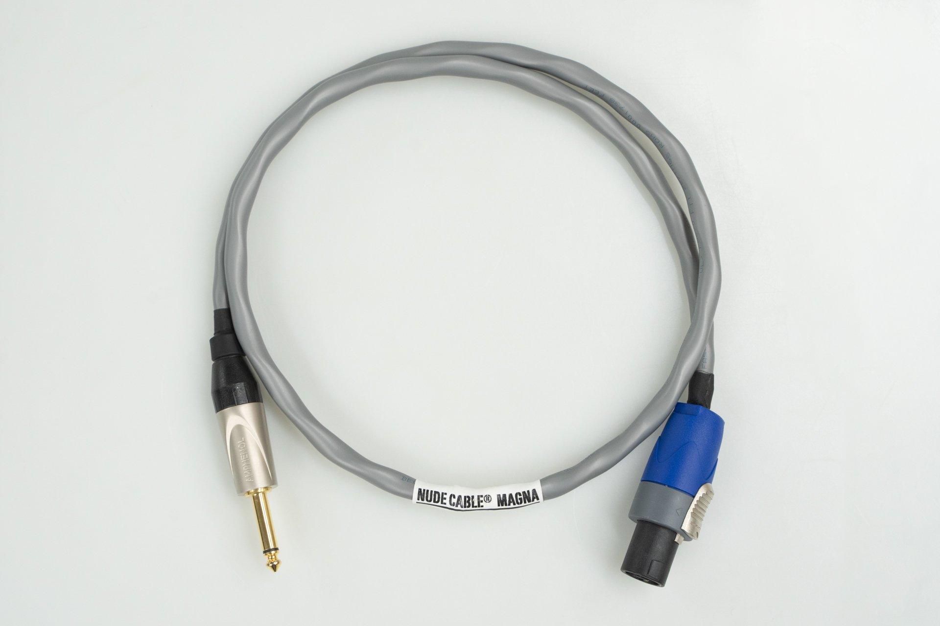 used】THE NUDE CABLE / MAGNA ベースアンプ専用スピーカーケーブル 1m