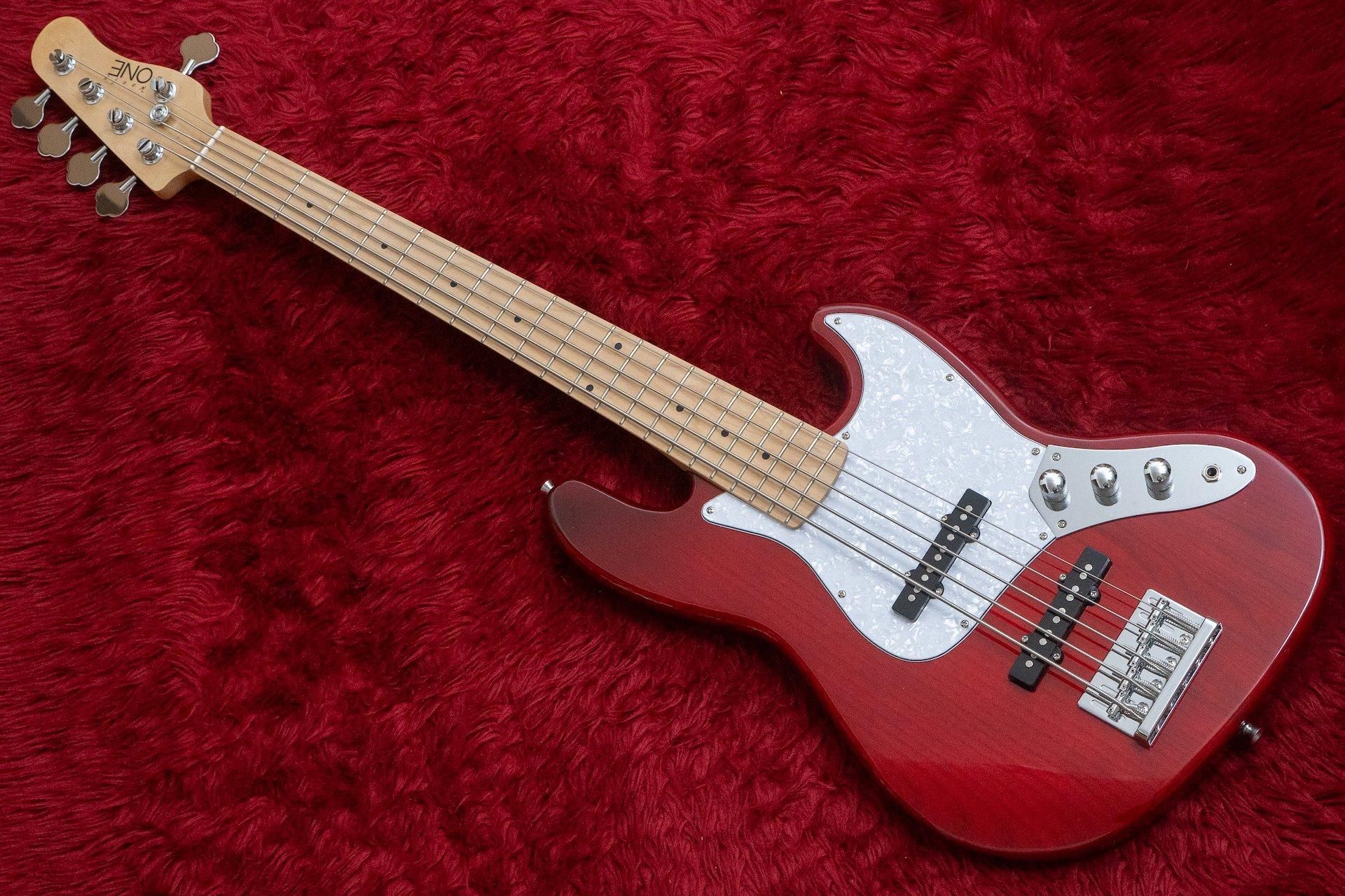 希少】HEARTFIELD DR-5 カスタム 5弦ベース フレットレス仕様 希少