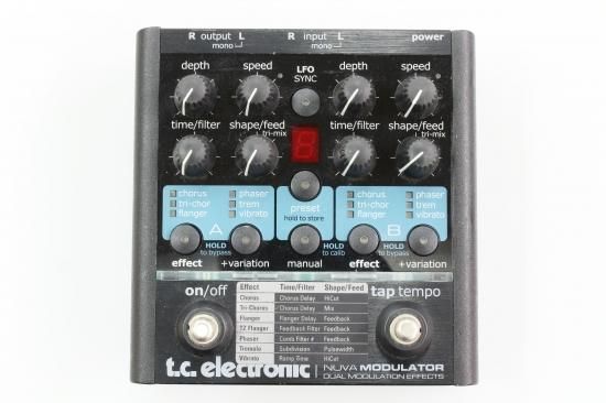 ギター t.c. electronic NOVA Modulator TC Electronic NM-1 Nova