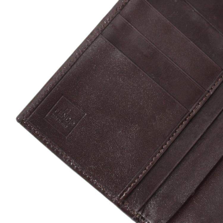 ズッカ柄がま口二つ折り財布 ヴィンテージ|フェンディ FENDI - 【公式