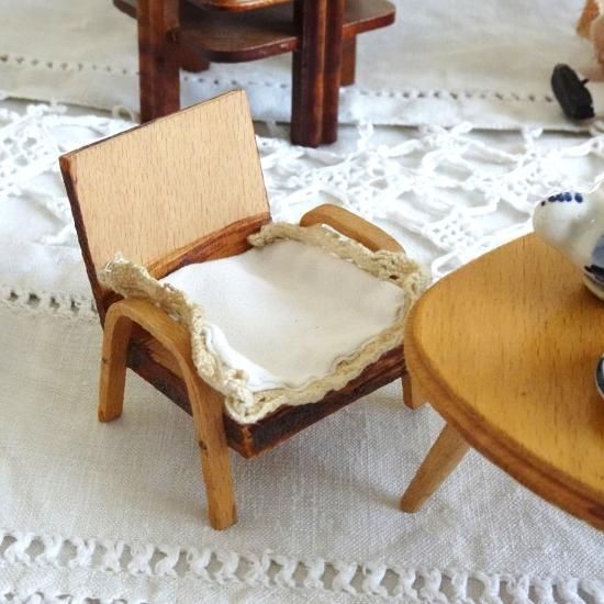 アンティーク ドール家具 | フランスヴィンテージ 木製 ドール家具