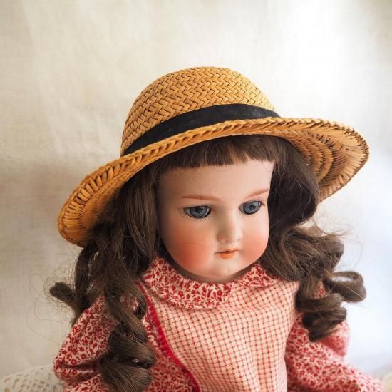 アンティーク ドール 帽子 | フランス ドールハット ドール用ストロー
