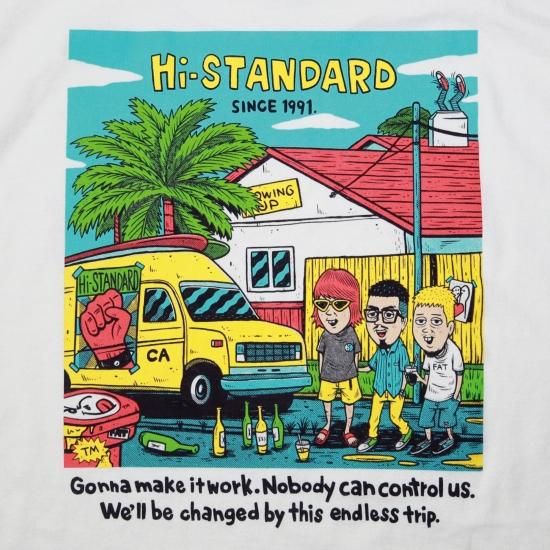 TM paint_TEE（WHITE） - Hi-STANDARD OFFICIAL WEB STORE