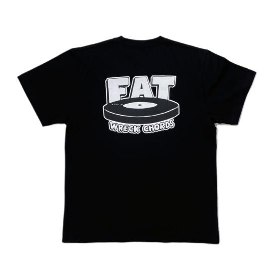 HS×FAT LOGO T-shirt（BLACK） - Hi-STANDARD OFFICIAL WEB STORE