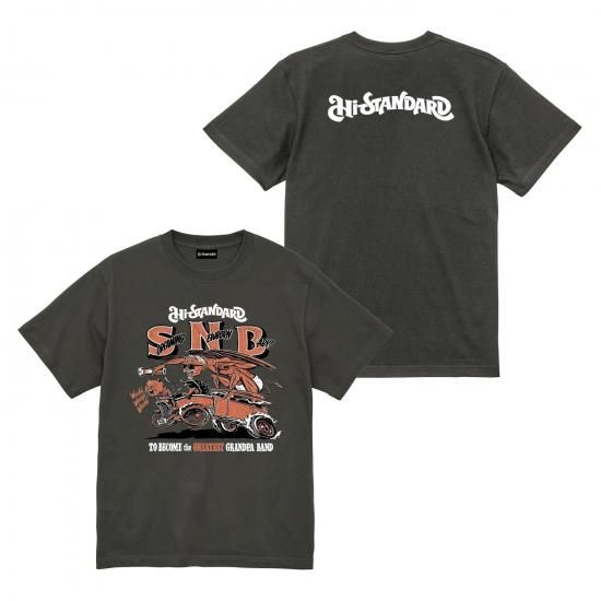 SNB JACK-O T-shirt（HAZY BLACK） - Hi-STANDARD OFFICIAL WEB STORE