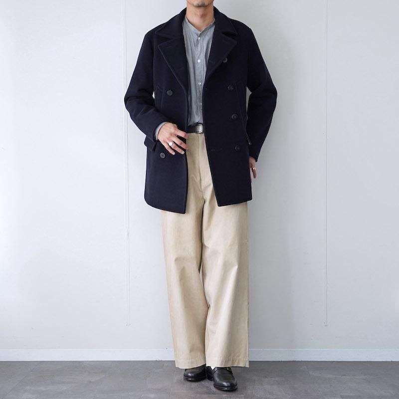 I am dork アイアムドーク】ムラ染チノ BEIGE - THIRTY' THIRTY' STORE