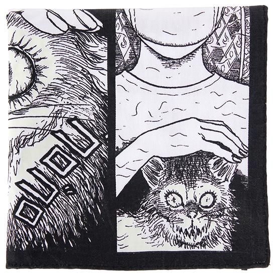 伊藤潤二 墓場の画廊 ギャロン Lサイズ ロンT ポップアップ 猫 ☆商品