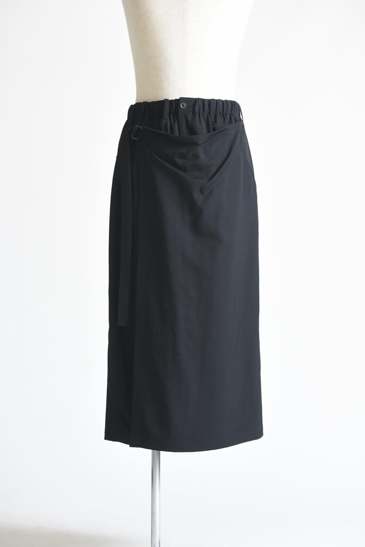 Yohji Yamamoto POUR HOMME ウールギャバジンラップパンツ - Ka na ta