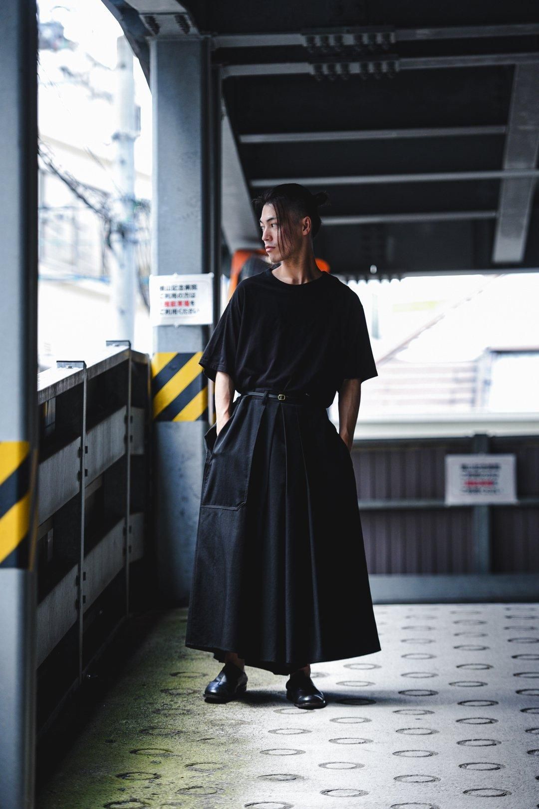 ヨウジヤマモト 袴パンツ 18ss yohji yamamoto pour homme袴パンツ