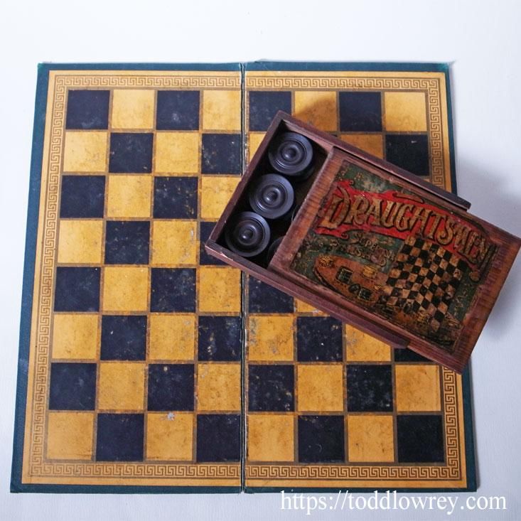 1964年以前に製造】チェスとチェッカー 昭和39年より前に作られた