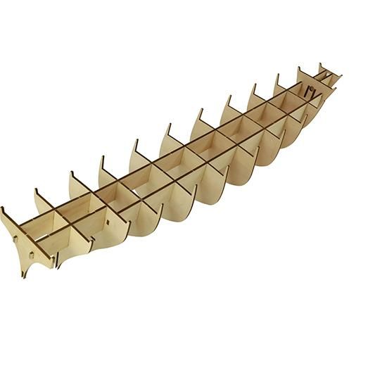 木製帆船模型 1/80カティサーク 帆付（1/80スケール・全長 1,083mm