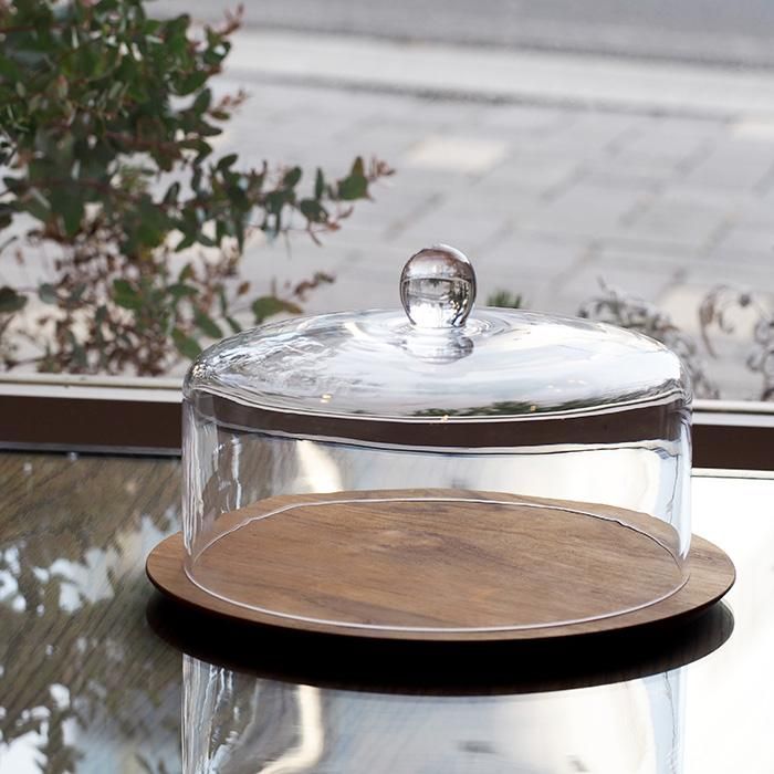 ケーキドーム ウッドプレートセットL - monbus online store