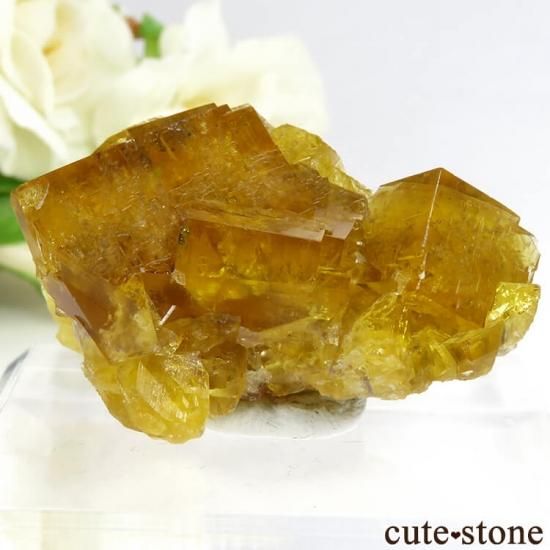 348 ブルーゾーニング×イエロー フローライト ドイツ産 ドイツ産