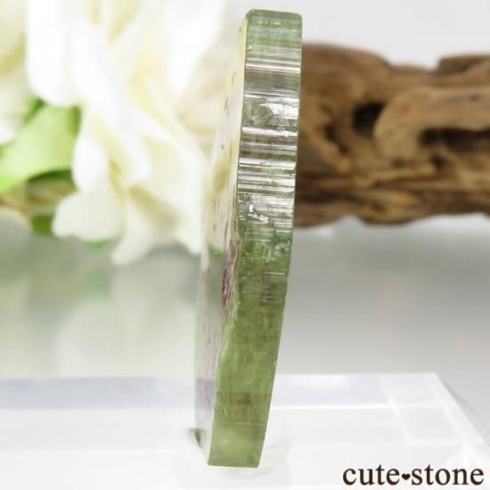 ブラジル ミナスジェライス州産 ウォーターメロントルマリンのスライス