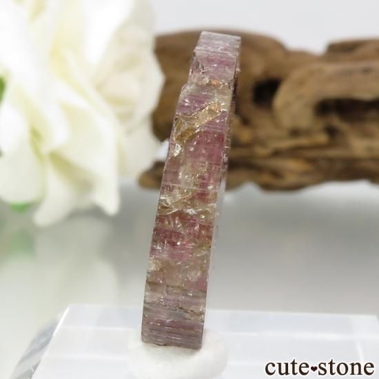 ブラジル ミナスジェライス州産 ウォーターメロントルマリンのスライス