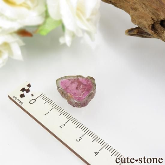 ブラジル ミナスジェライス州産 ウォーターメロントルマリンのスライス