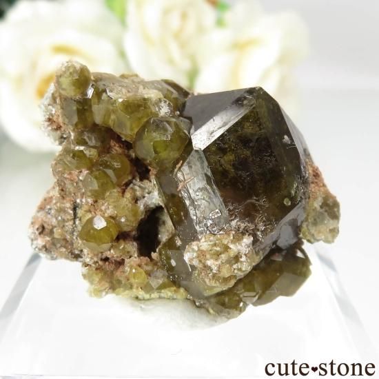 マリ Sandare産 グロッシュラーガーネットの原石 No.3 - 【cute stone