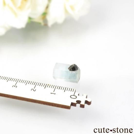 ナミビア エロンゴ産 アクアマリン＆ブラックトルマリンの原石 No.67