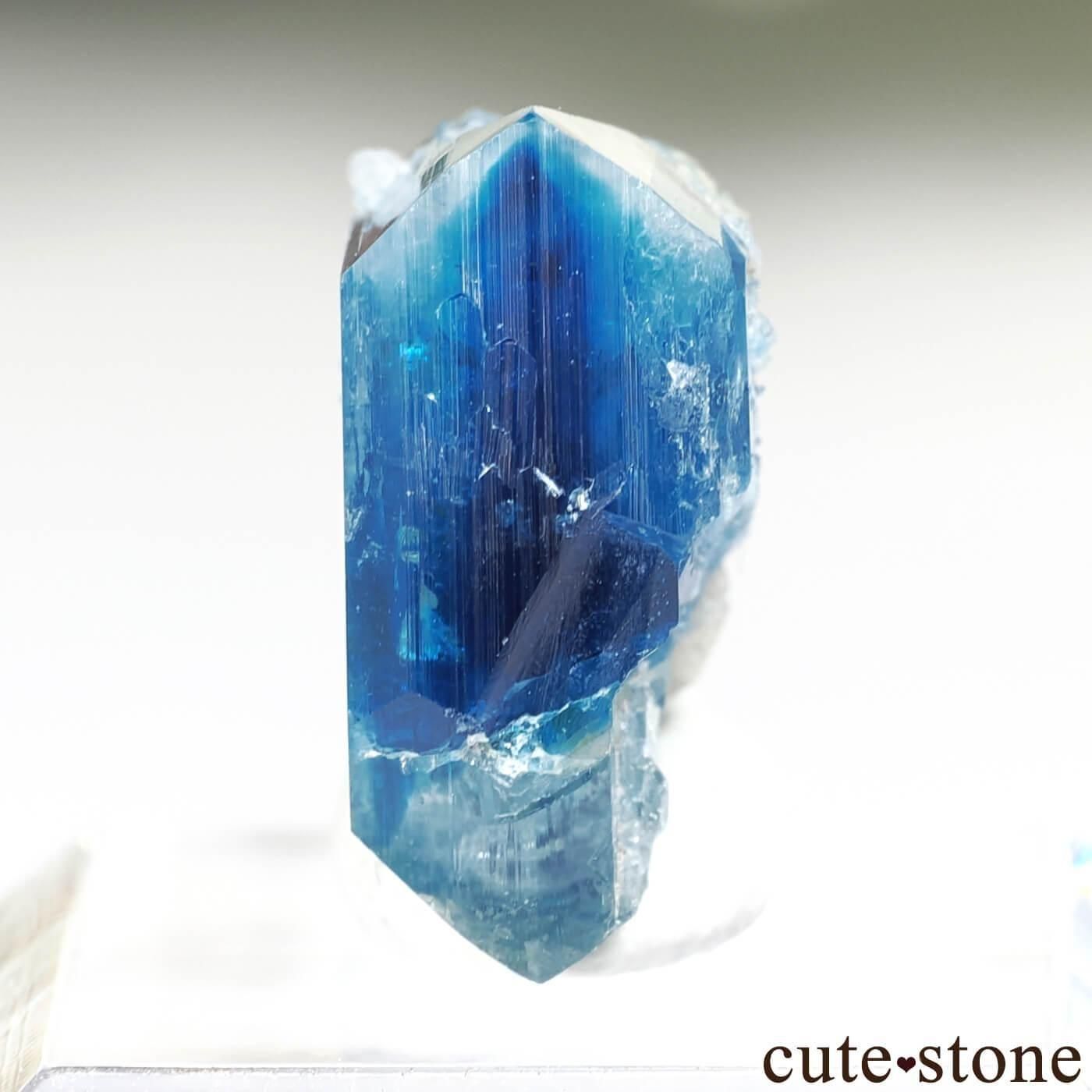 ジンバブエ Last Hope Mine産 ユークレースの原石 No.13 - cute stone -