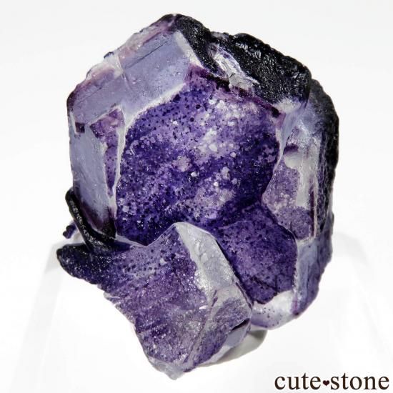 ナミビア エロンゴ産 フローライト（スピネル式双晶）の原石 No.21