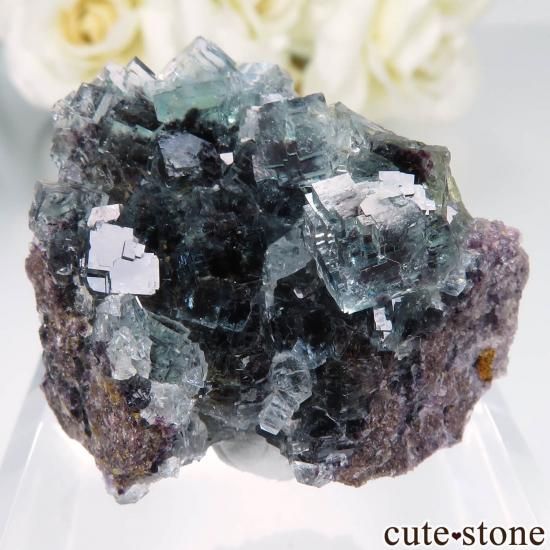 ナミビア Okorusu Mine｜Blue Diamond Pocket産 フローライトの原石 No