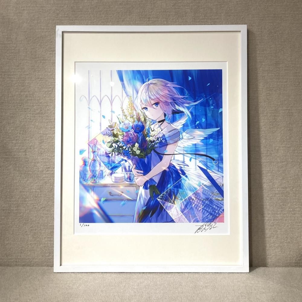 藤ちょこ画集発売記念作品展「彩幻境」 直筆サイン入りアートグラフ