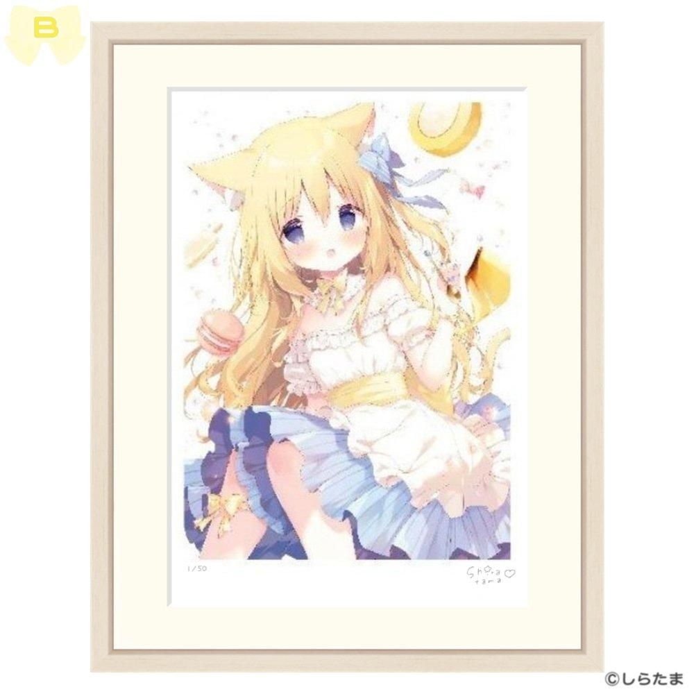 しらたま 複製原画 「たまこてん」 しらたま 複製原画 「たまこてん