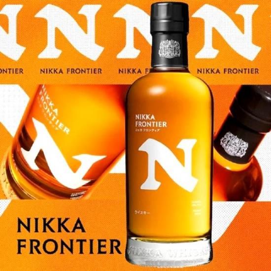 正規箱入り] ニッカ フロンティア 500ml 48%（NIKKA FRONTIER）ブレン