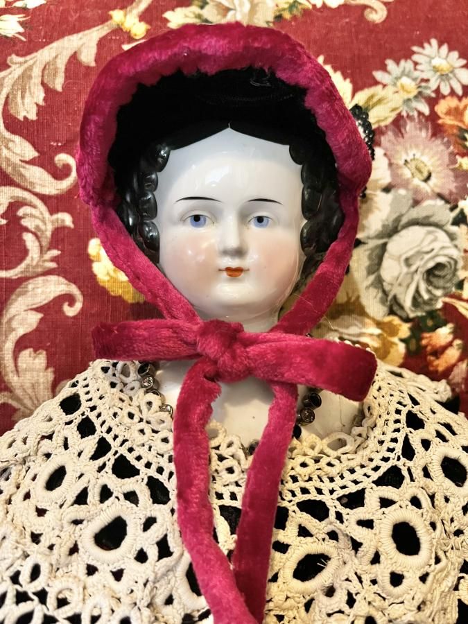 アンティーク チャイナヘッドドール アンティーク ドイツ 小さめ