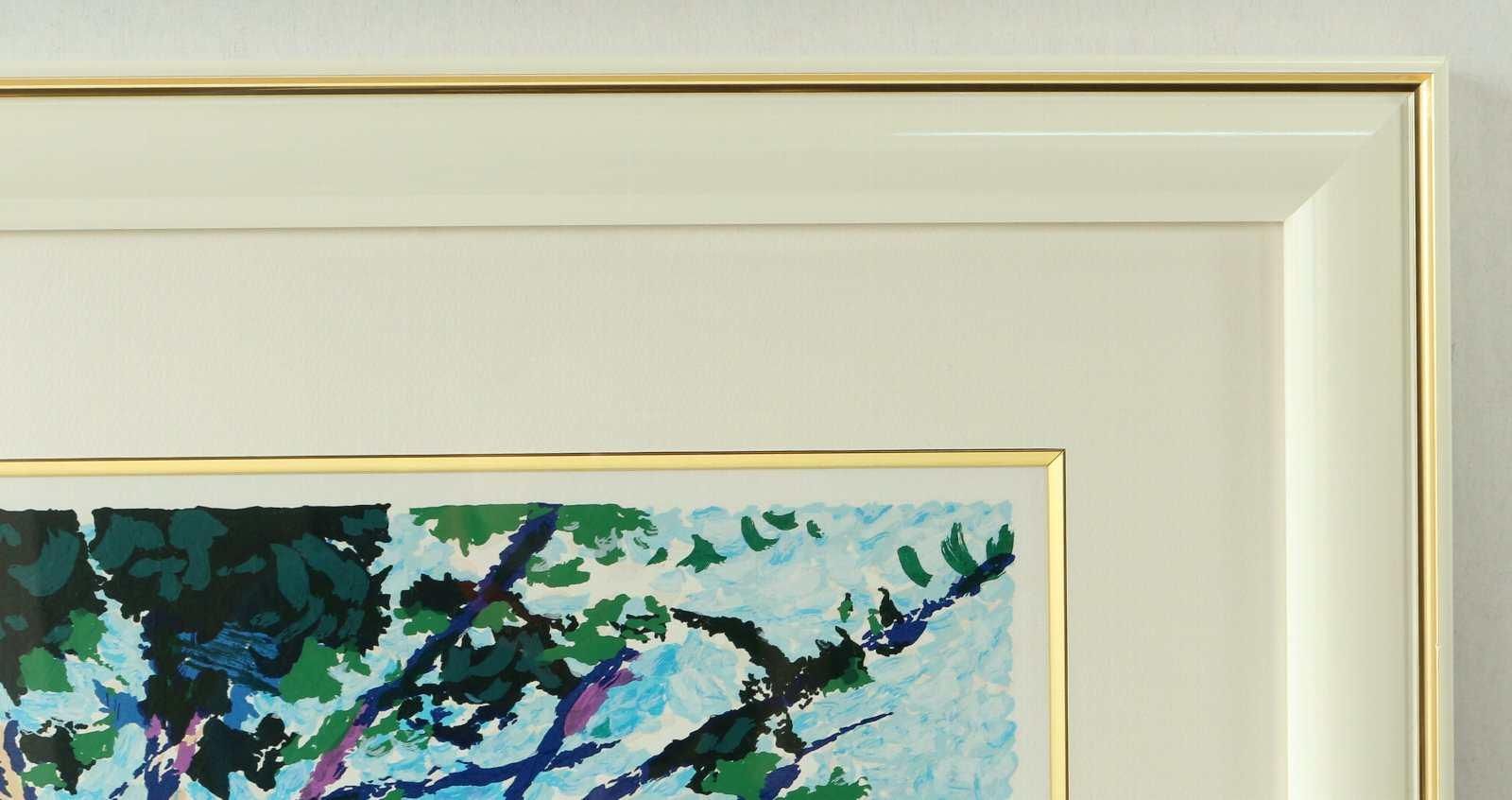 シルクスクリーン版画ヘーゼル・ソアン SummerTime (サマータイム) Ⅲ