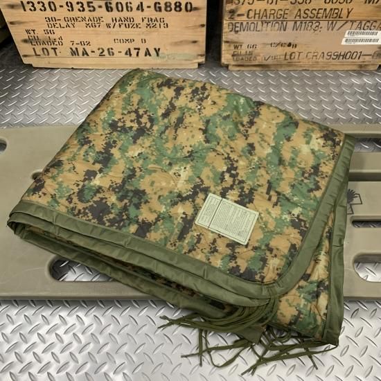 米軍放出品 マーパット PONCHO 米軍実物 USMC ポンチョライナー