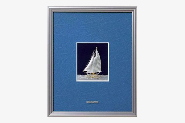 純銀 額 ヨット 4号 - TAKEHIKO - 武比古 - 日本の伝統工芸・関工芸