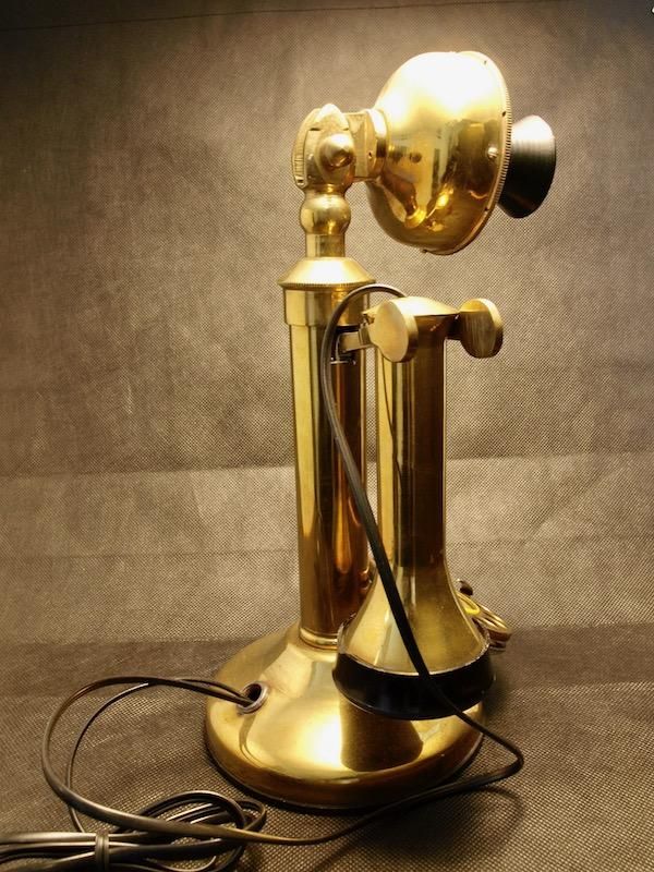 英国ゼネラル・エレクトリック社 卓上電話機 Candlestick Phone