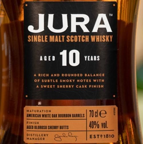 アイル・オブ・ジュラ 10年 アイランズ シングルモルト レビュー動画
