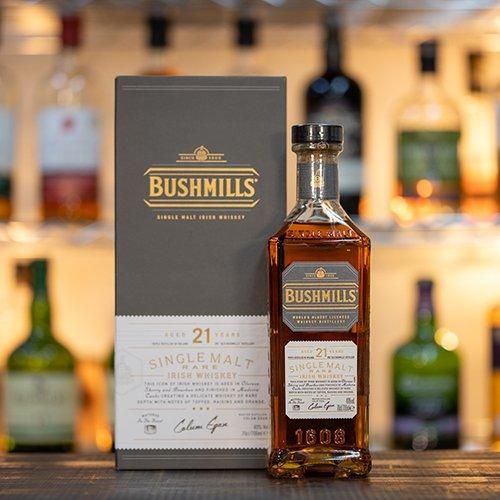 ブッシュミルズ シングルモルト 21年 アイリッシュ レビュー動画/味