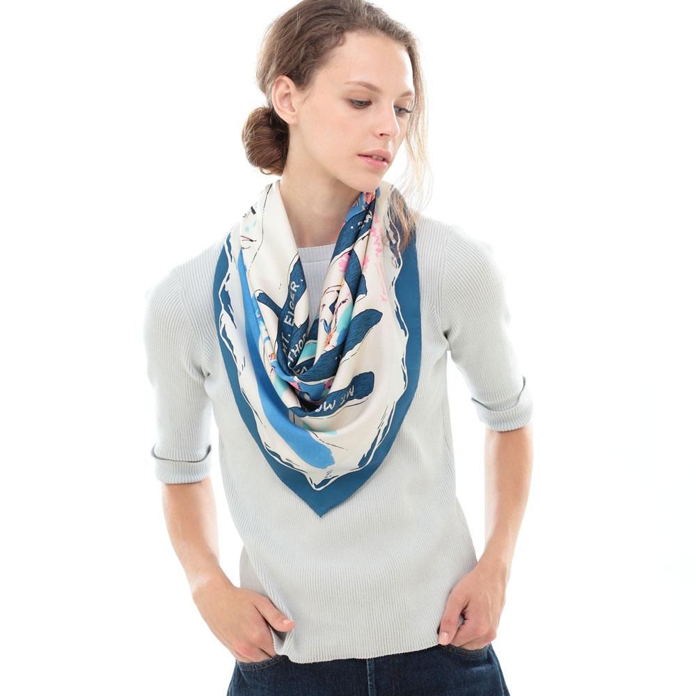 工場 スカーフ/YOSHIKI//スカルカラー/シルク スカーフ/YOSHIKI