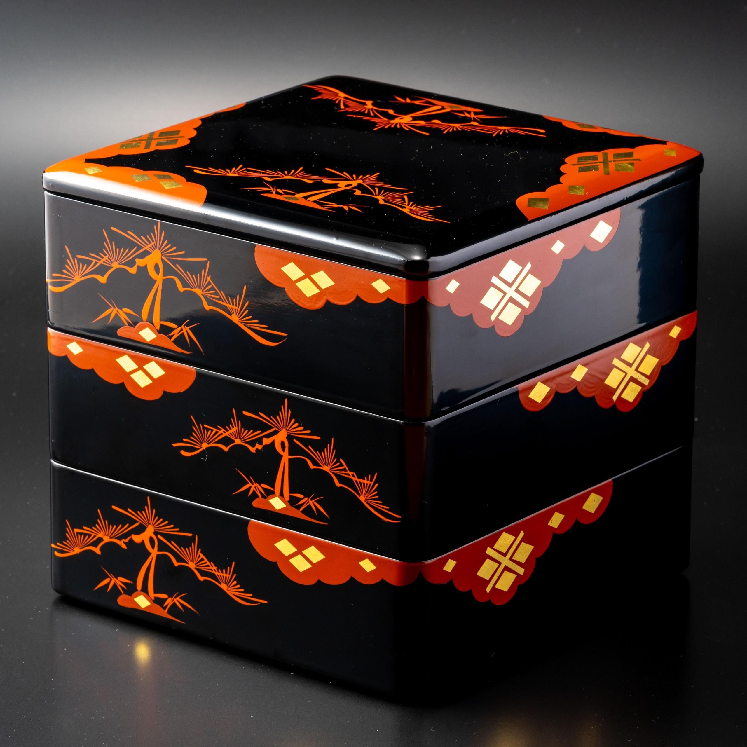 秀衡塗 三段重 【公式通販】