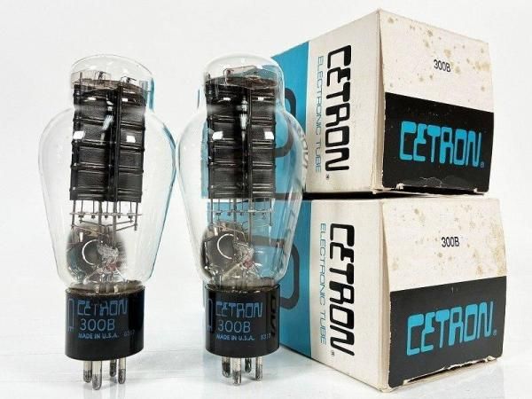 ひ*ろ様 CETRON 300B 真空管 2本セット ひ*ろ様 CETRON 300B 真空管 2