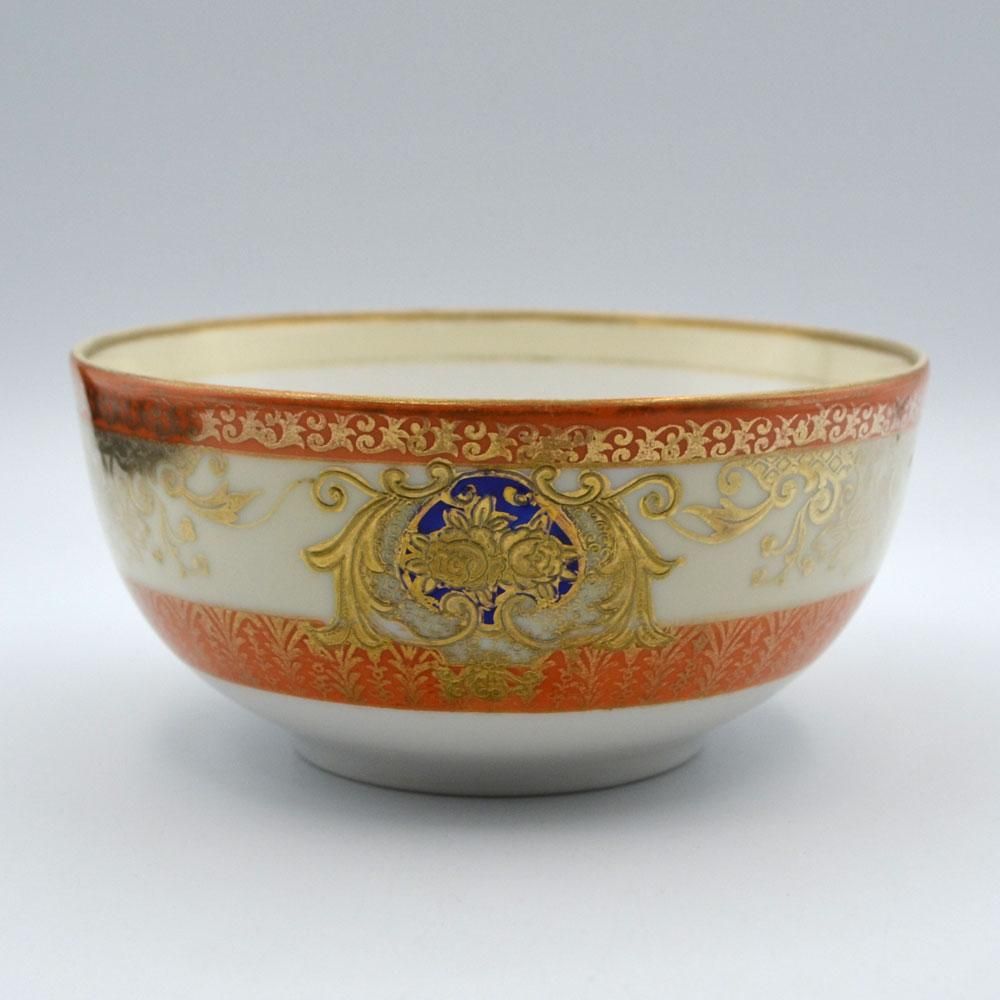 CM291】オールドノリタケ 鉢 皿 19cm 1918年 ナッツ 陶磁器 CM291