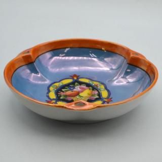 ハンドペイント 輸出用 アンティーク 豆皿 金モール オールドノリタケ