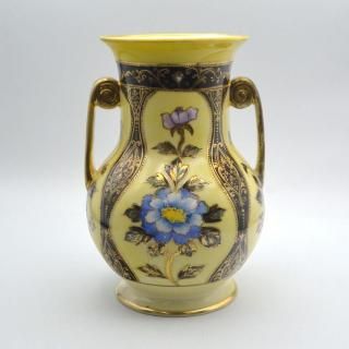 最終処分特価 オールドノリタケ 湖畔 持ち手付きトレイ マルキ印 最終