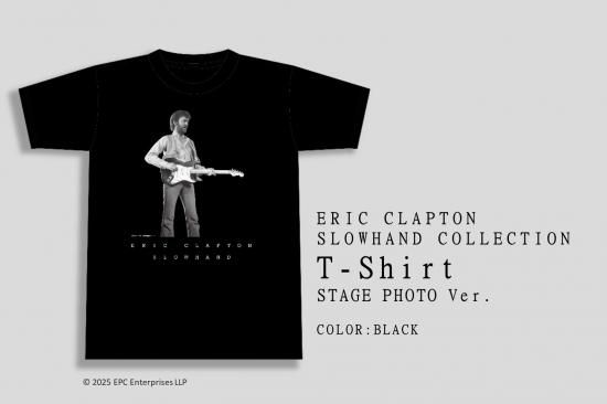 ERIC CLAPTON “SLOWHAND COLLECTION” Tシャツ（ステージ・フォトVer