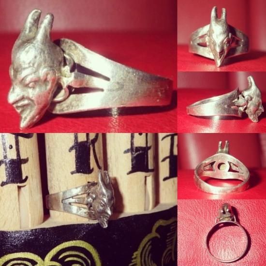 海賊倉庫,ビンテージ,60'S,70'S,デビル,リング,指輪,悪魔,通販