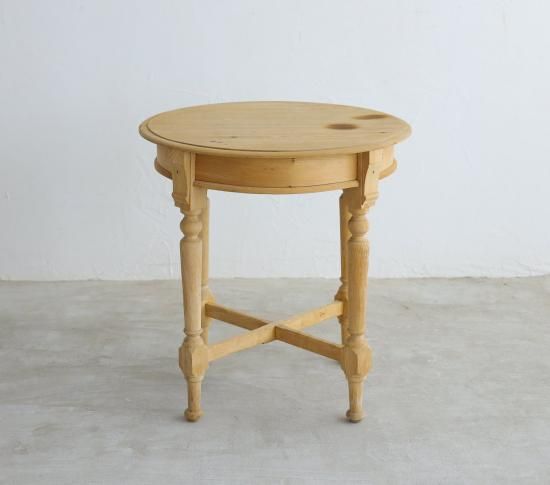 ろくろ脚の丸テーブルの通販 | ライフスタイルショップICCA Online shop