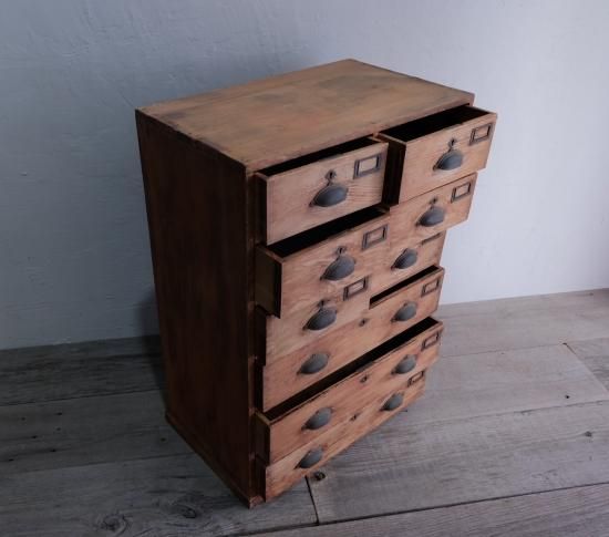 アンティークの引き出しの多い棚| ライフスタイルショップICCA Online shop